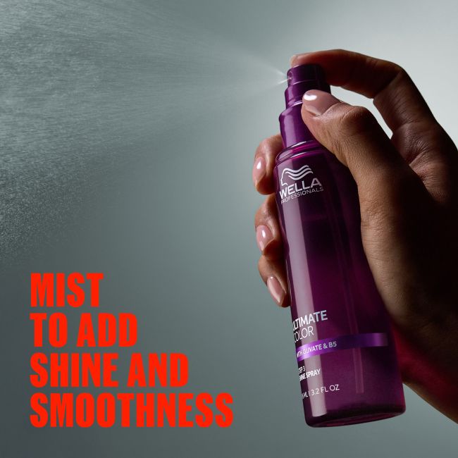 WELLA PROFESSIONALS ULTIMATE COLOR blizgesio suteikiantis plaukų purškiklis, 95 ml