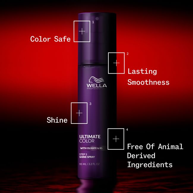 WELLA PROFESSIONALS ULTIMATE COLOR blizgesio suteikiantis plaukų purškiklis, 95 ml