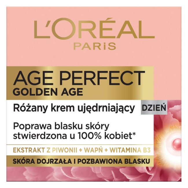 L'OREAL AGE PERFECT ROSY RADIANCE RE-FORTIFYING dieninis kremas, 50 ml