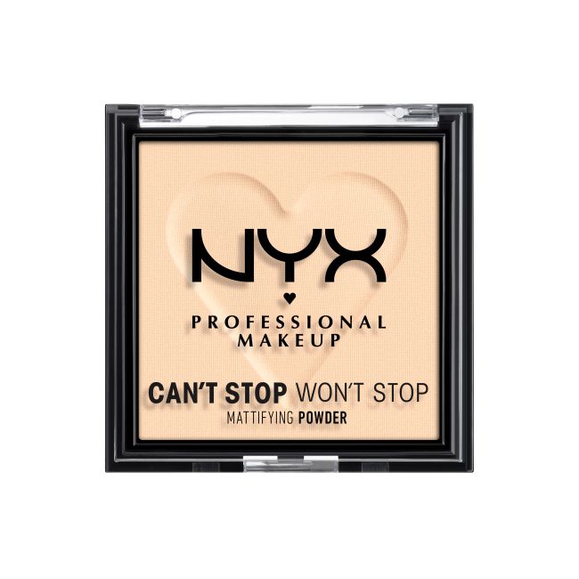 NYX PROFESSIONAL MAKEUP CAN'T STOP WON'TSTOP matinė kompaktinė pudra, 6 g