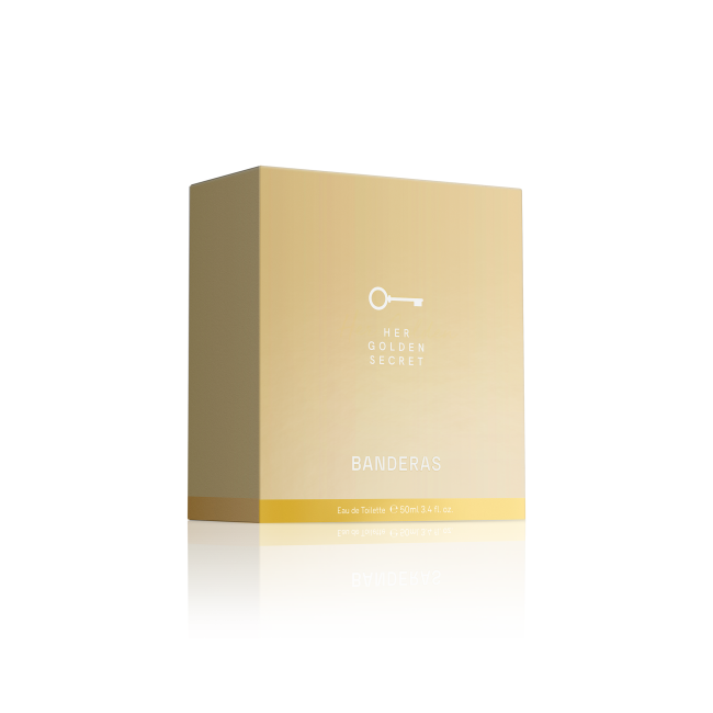 ANTONIO BANDERAS HER GOLDEN SECRET tualetinis vanduo moterims, 50 ml