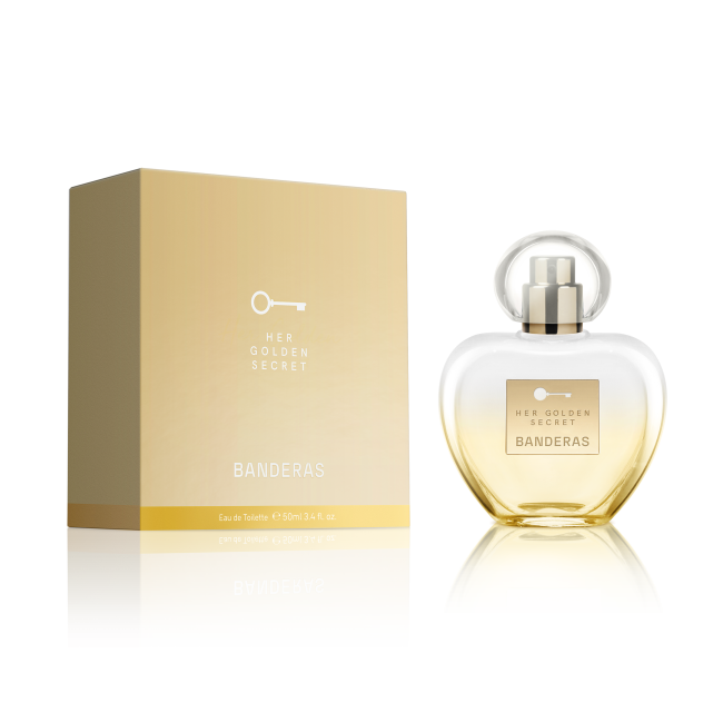 ANTONIO BANDERAS HER GOLDEN SECRET tualetinis vanduo moterims, 50 ml