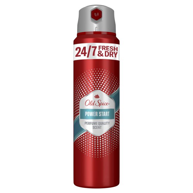 OLD SPICE POWER START purškiamasis dezodorantas, 150 ml