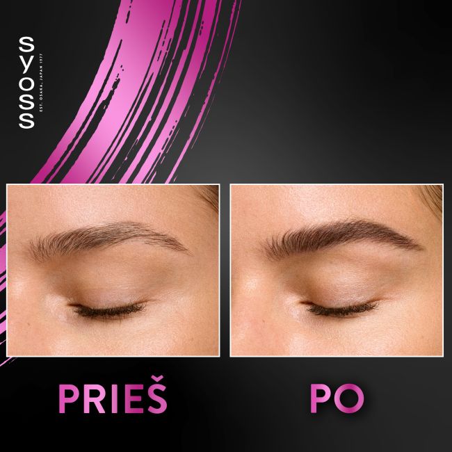 SYOSS COLOR antakių dažai tamsiai rudos spalvos, 10 ml