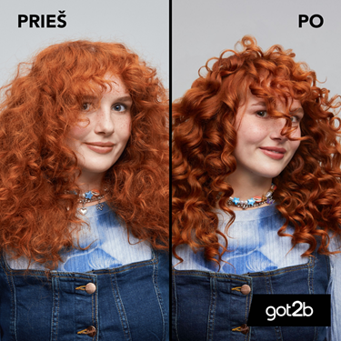 GOT2B CURLZ DEFINING plaukų želė, 150 ml