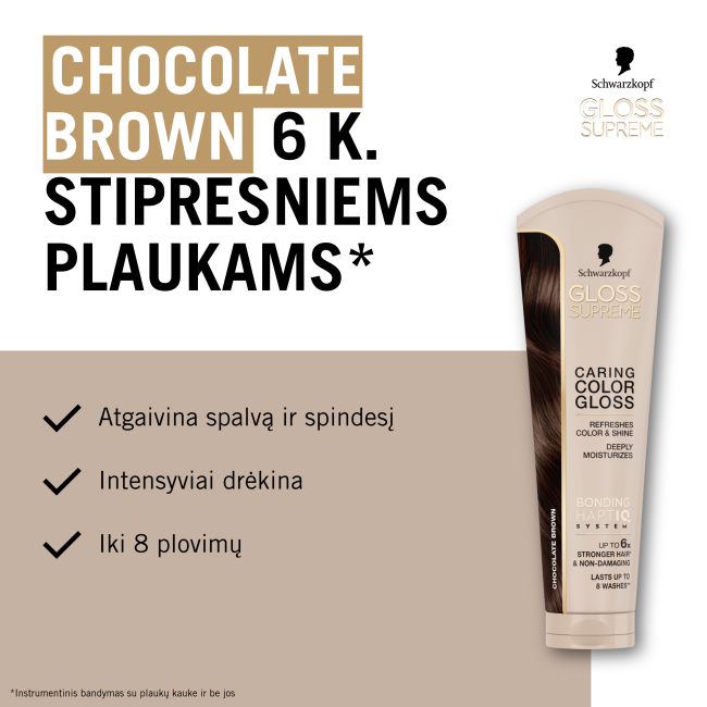 SCHWARZKOPF GLOSS SUPREME plaukų tonavimo priemonė, 145 ml