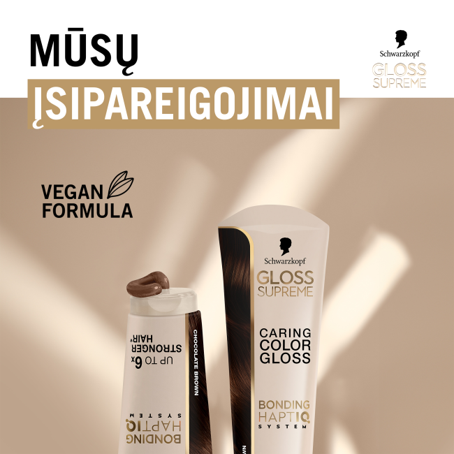 SCHWARZKOPF GLOSS SUPREME plaukų tonavimo priemonė, 145 ml