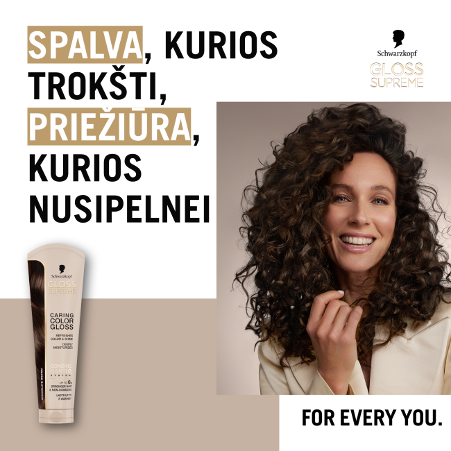SCHWARZKOPF GLOSS SUPREME plaukų tonavimo priemonė, 145 ml