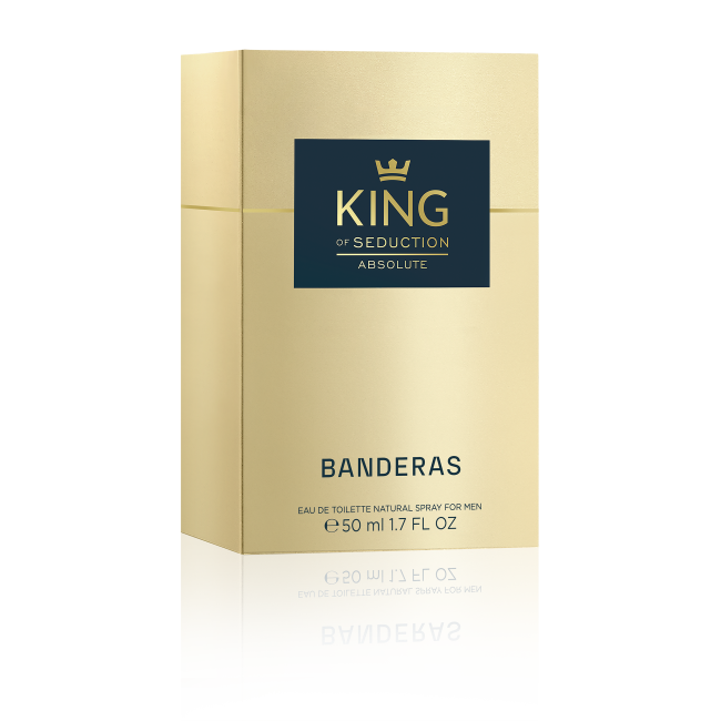 BANDERAS KING OF SEDUCTION ABSOLUTE tualetinis vanduo vyrams, 50 ml
