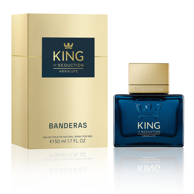 BANDERAS KING OF SEDUCTION ABSOLUTE tualetinis vanduo vyrams, 50 ml
