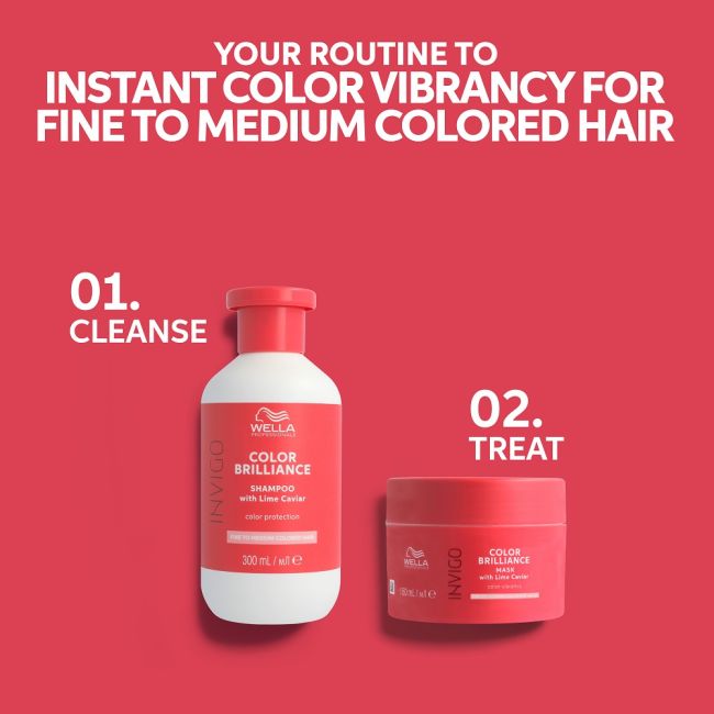 WELLA PROFESSIONALS INVIGO COLOR BRILLIANCE plaukų šampūnas, 50 ml