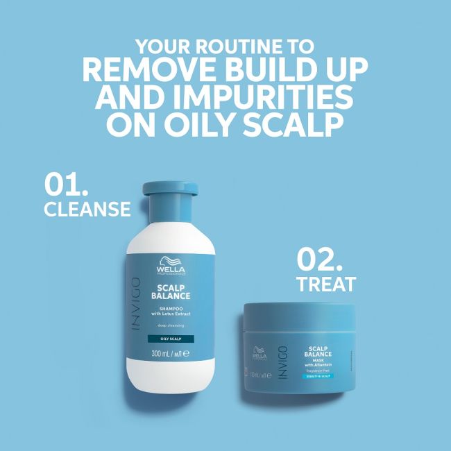 WELLA PROFESSIONALS INVIGO SCALP BALANCE plaukų šampūnas, 300 ml