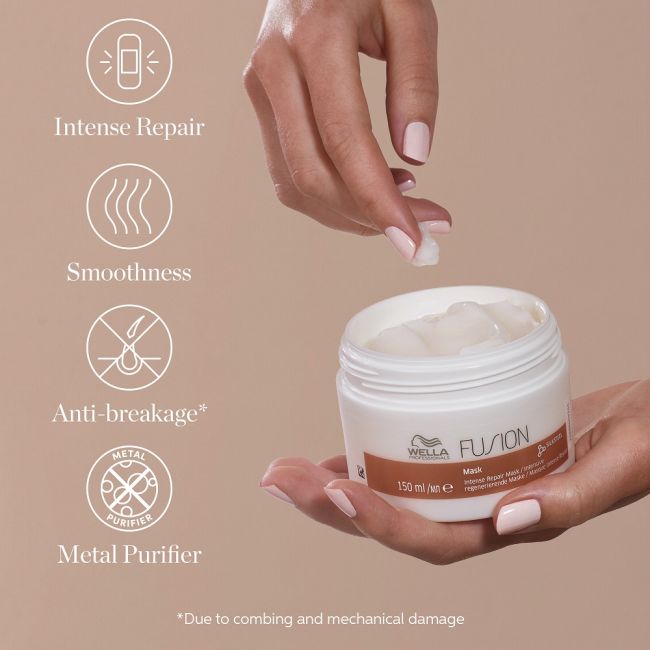 WELLA PROFESSIONALS FUSION INTENSE REPAIR plaukų kaukė, 30 ml