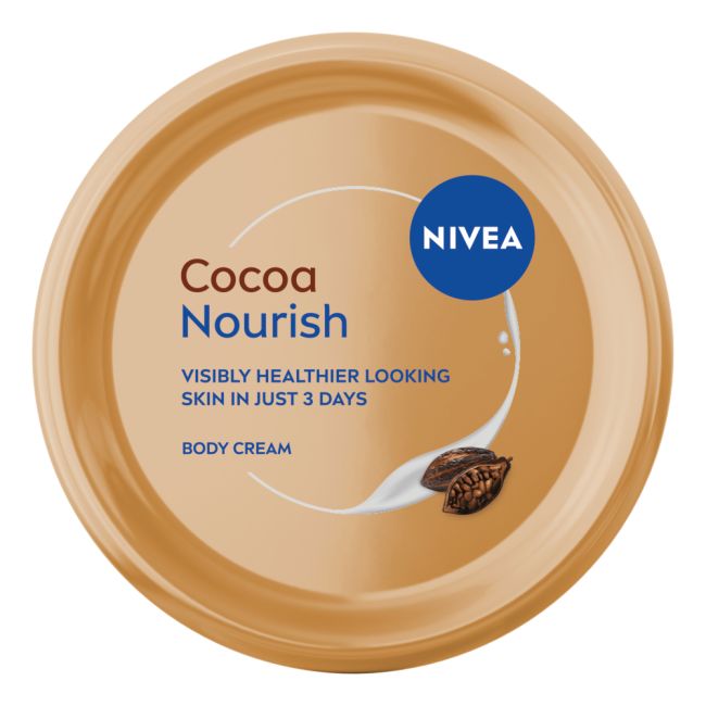 NIVEA COCOA NOURISH kūno kremas, 400 ml
