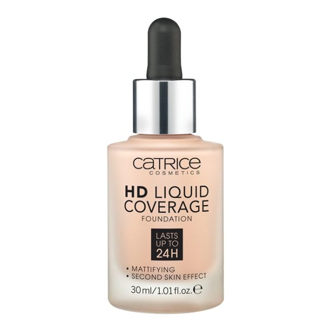 CATRICE HD LIQUID COVERAGE makiažo pagrindas, 30 ml