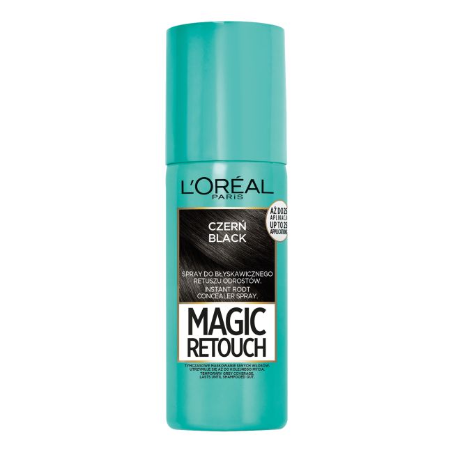 L'OREAL MAGIC RETOUCH ataugusių plaukų šaknų purškiklis, 75 ml