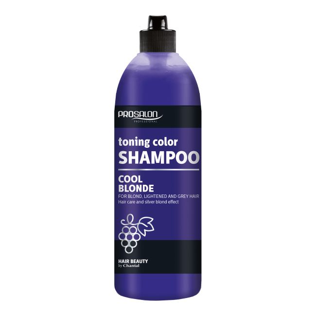 PROSALON TONING COLOR COOL BLONDE plaukų šampūnas, 500 g
