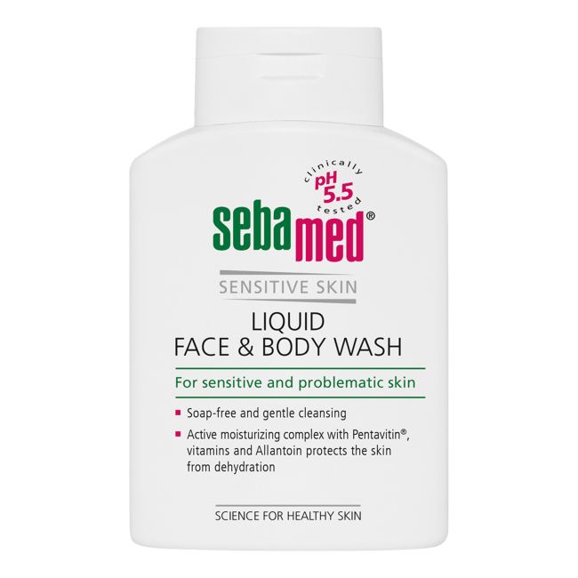 SEBAMED veido ir kūno prausiklis, 200 ml