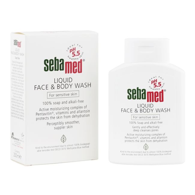 SEBAMED veido ir kūno prausiklis, 200 ml