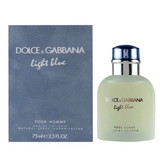 DOLCE & GABBANA LIGHT BLUE tualetinis vyrų vanduo, 75 ml