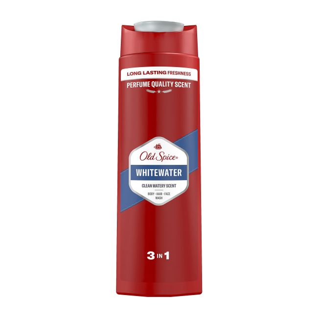 OLD SPICE WHITEWATER dušo želė, 400 ml