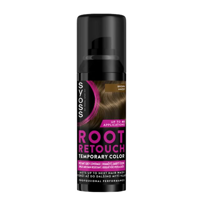 SYOSS ROOT RETOUCHER purškiamieji plaukų šaknų dažai, 120 ml