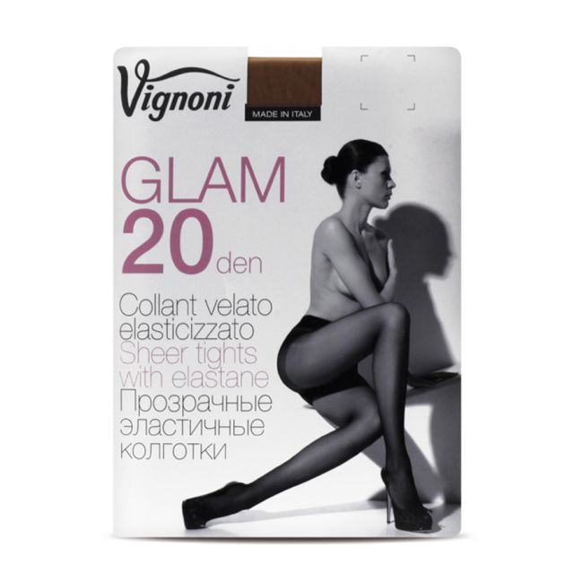 VIGNONI GLAM 20 DEN pėdkelnės