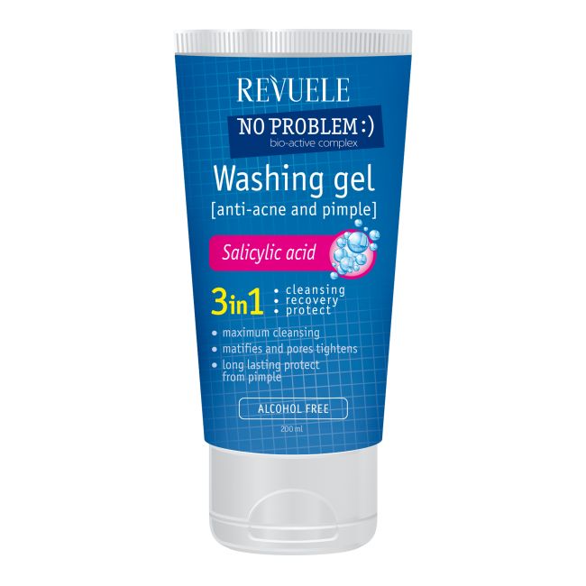 REVUELE NO PROBLEM prausiamoji želė, 200 ml