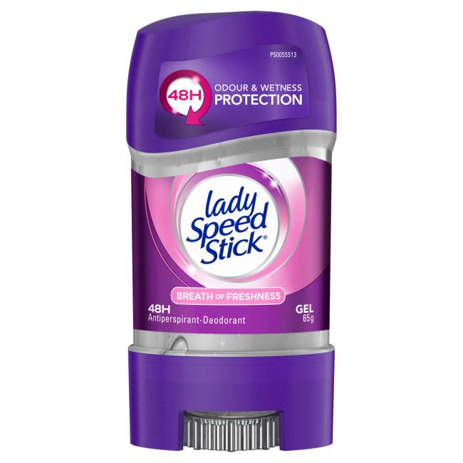LADY SPEED STICK BREATH OF FRESHNESS pieštukinis dezodorantas želė, 65 g