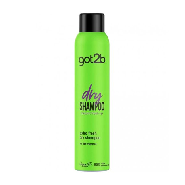 GOT2B EXTRA FRESH sausasis plaukų šampūnas, 200 ml