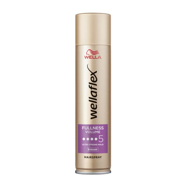WELLAFLEX FULLNESS plaukų lakas, 250 ml