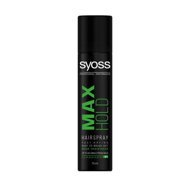 SYOSS MAX HOLD plaukų lakas, 300 ml