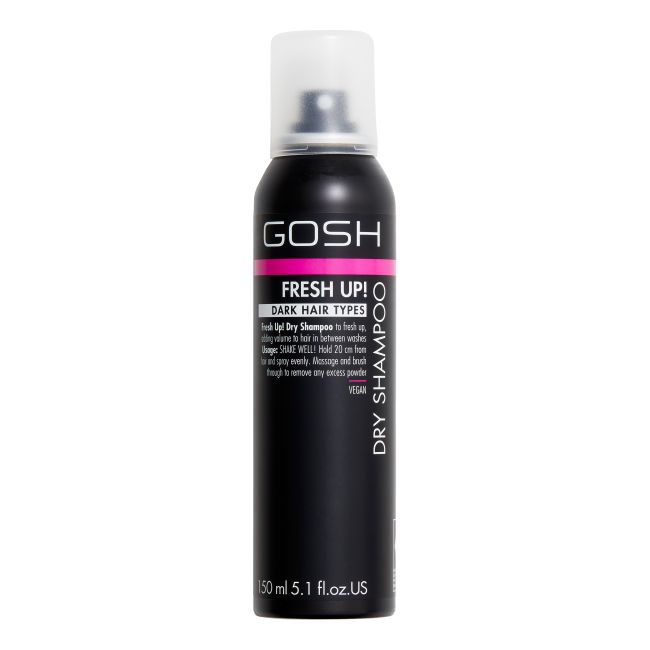 GOSH FRESH UP DARK HAIR TYPES sausasis plaukų šampūnas, 150 ml