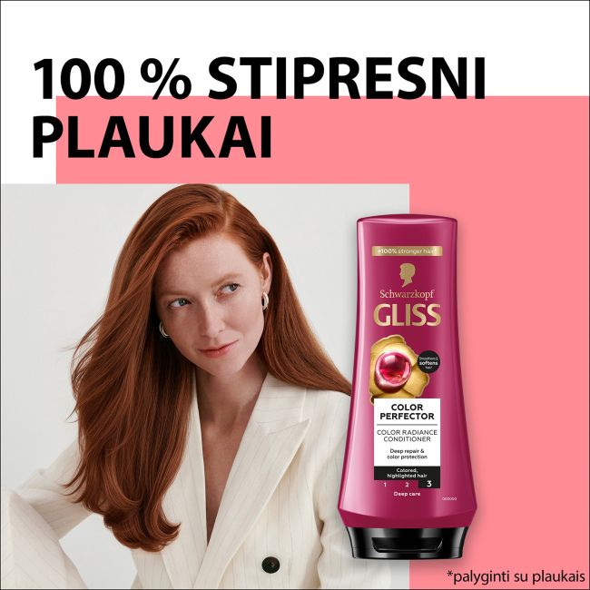 GLISS ULTIMATE COLOR balzamas, 200 ml