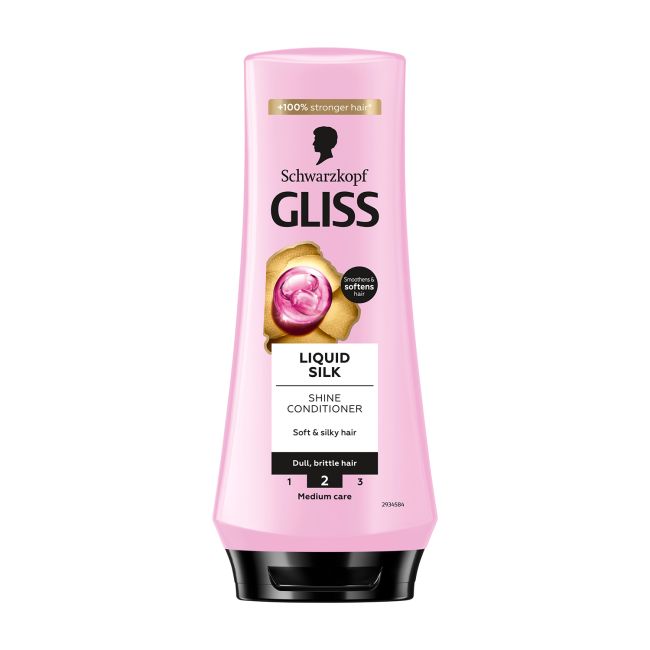 GLISS LIQUID SILK SHINE plaukų kondicionierius, 200 ml