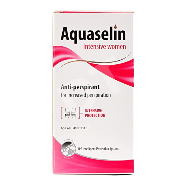 AQUASELIN INTENSIVE rutulinis dezodorantas - antiperspirantas moterims, 50 ml