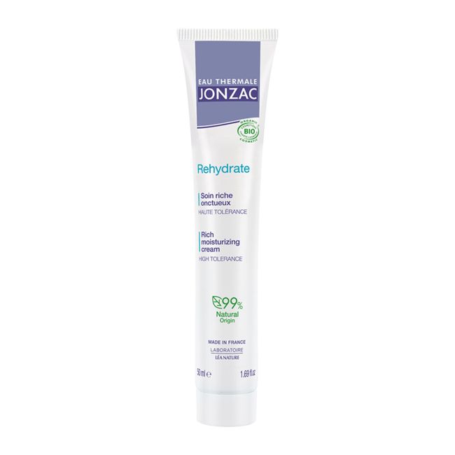 EAU THERMALE JONZAC REHYDRATE RICH MOISTURIZING veido kremas, 50 ml