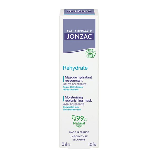 EAU THERMALE JONZAC REHYDRATE REPLENISHING veido kaukė, 50 ml