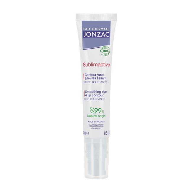 EAU THERMALE JONZAC SUBLIMACTIVE ANTI - RIDES paakių ir lūpų kremas, 15 ml