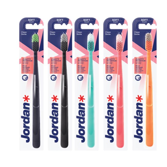 JORDAN CLEAN SMILE SOFT dantų šepetėlis