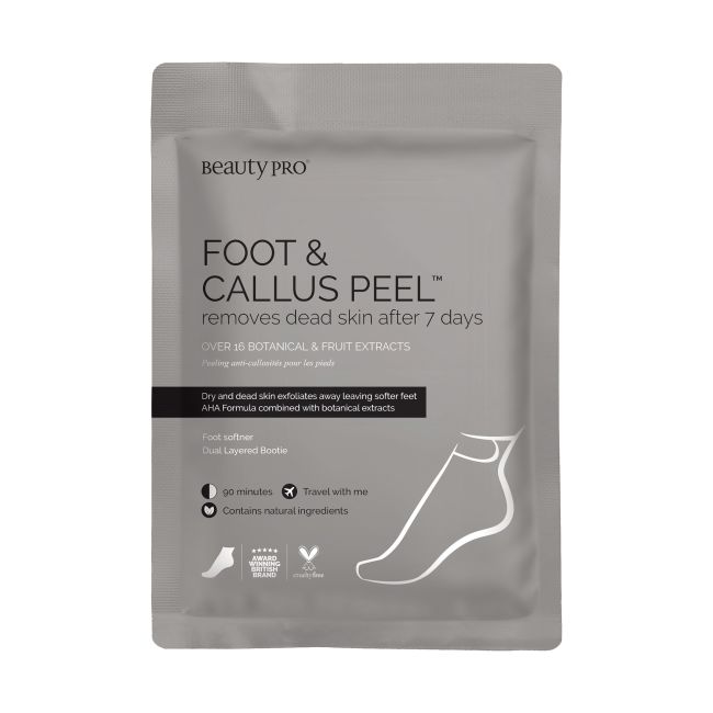 BEAUTY PRO FOOT & CALLUS PEEL pėdų kaukė kojinės