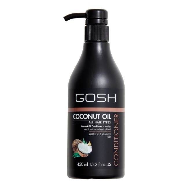 GOSH COCONUT OIL plaukų kondicionierius, 450 ml