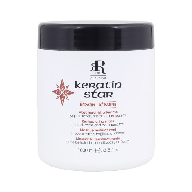 RR LINE KERATIN STAR plaukų kaukė, 1000 ml