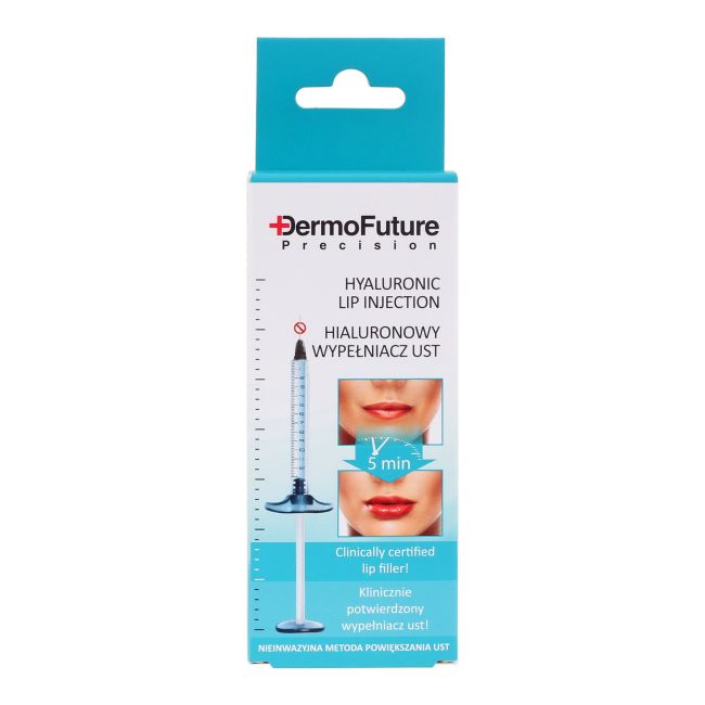 DERMOFUTURE HYALURONIC lūpų putlinimo priemonė, 12 ml