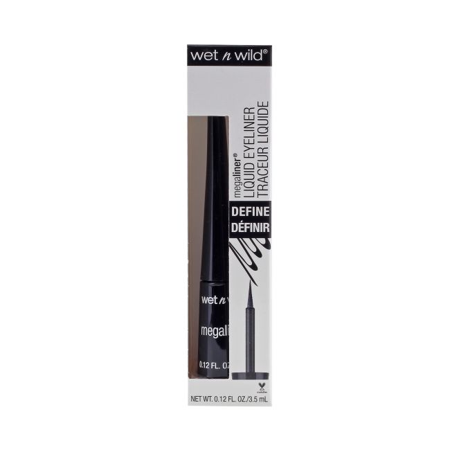 WET N WILD MEGALINER akių kontūro skystis su plunksnele, 3,5 ml