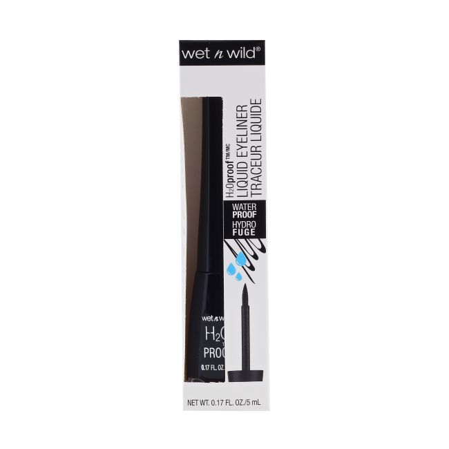 WET N WILD H2OPROOF akių kontūro skystis su plunksnele, 5 ml