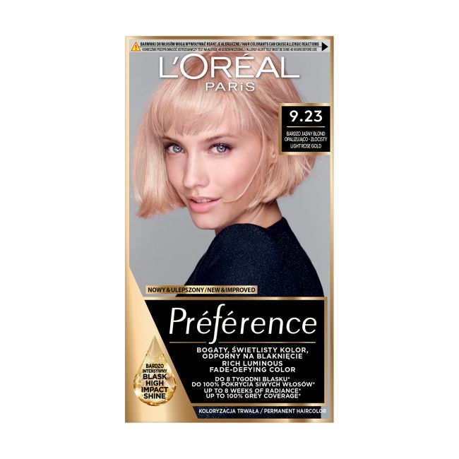 L'OREAL PREFERENCE plaukų dažai