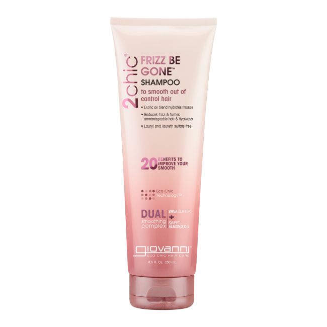 GIOVANNI 2CHIC FRIZZ BE GONE plaukų šampūnas, 250 ml