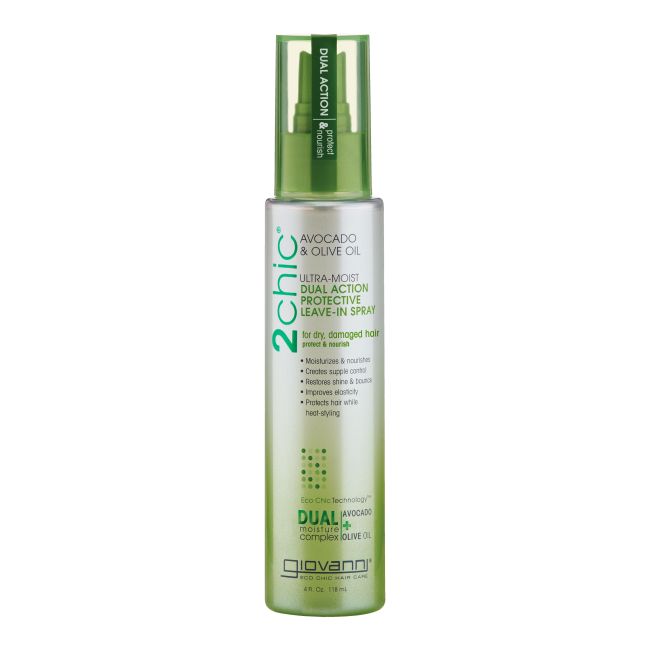 GIOVANNI 2CHIC AVOCADO & OLIVE OIL ULTRA - MOIST plaukų purškiklis, 118 ml