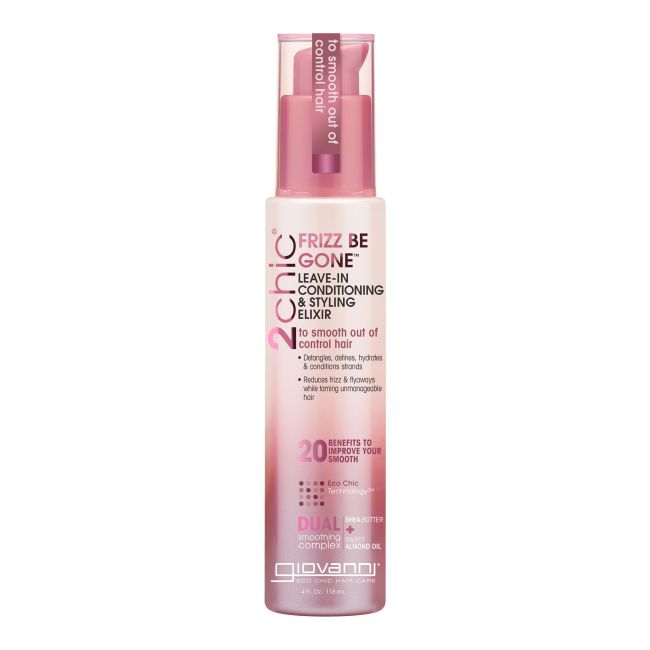 GIOVANNI 2CHIC FRIZZ BE GONE plaukų eliksyras, 118 ml